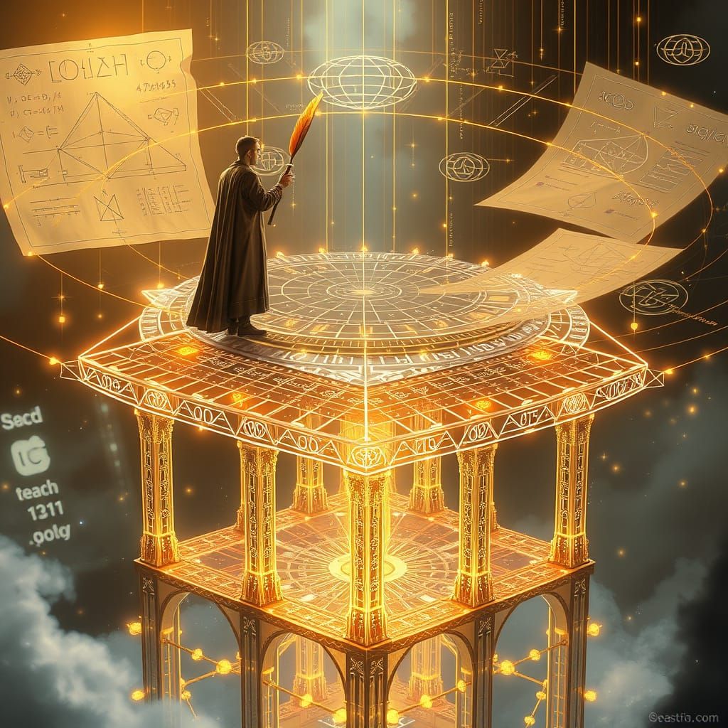Mage Architect Builds Levitating Citadel of Runes