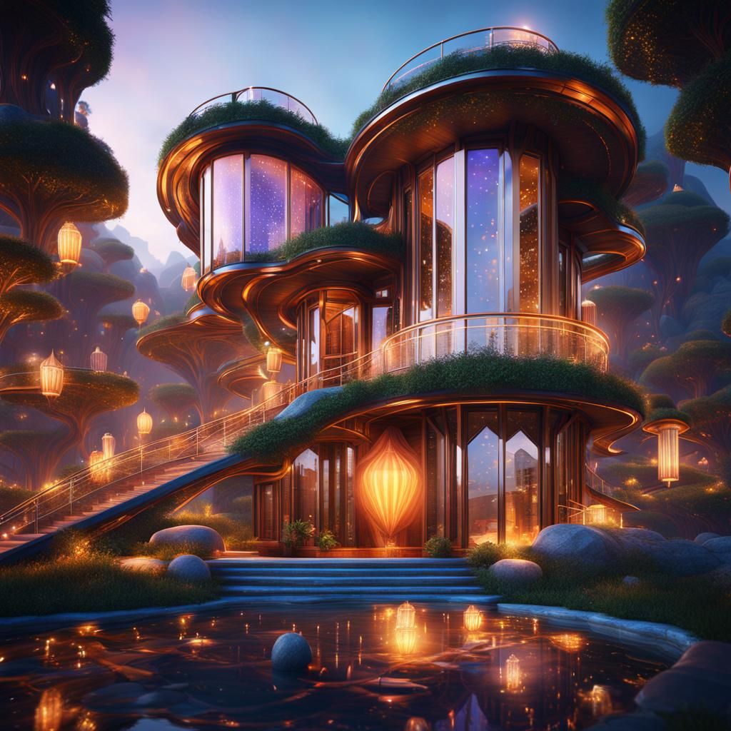 Abstract Home Architecture