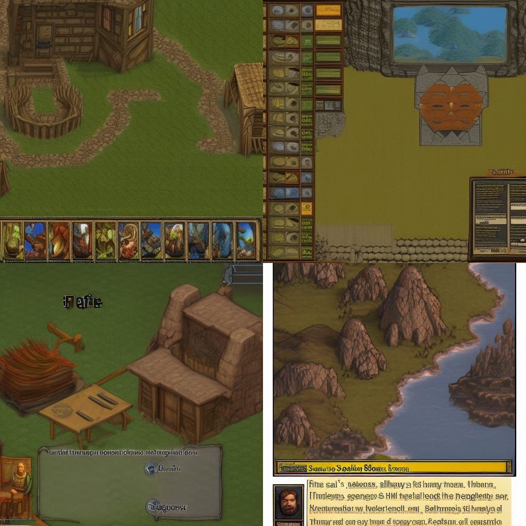 Sunny Faerun: An AI Interpretation