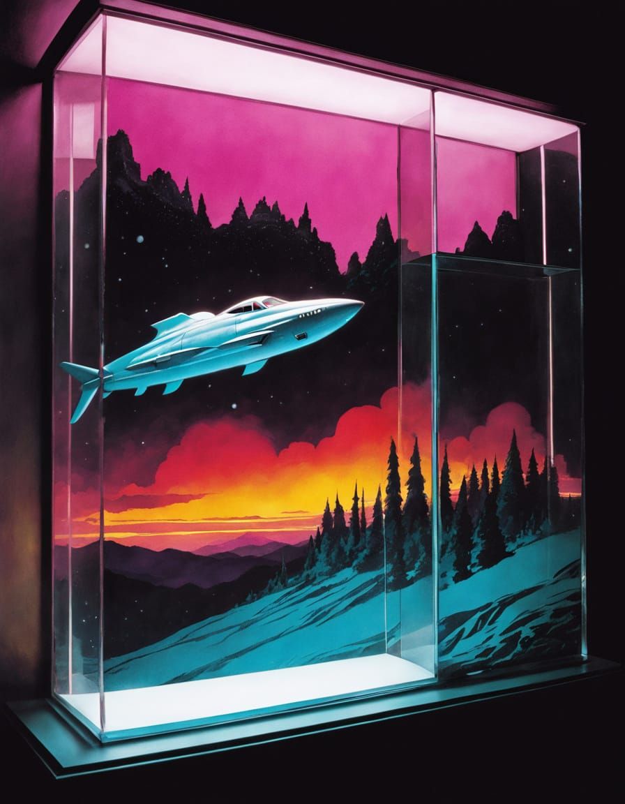 ephemera, satiny, expressive linework