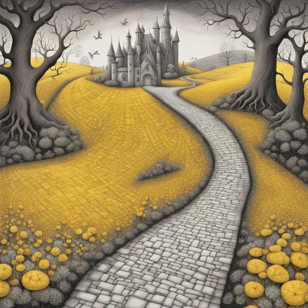 Yellow Brick Road to Oz: Comic Book Art