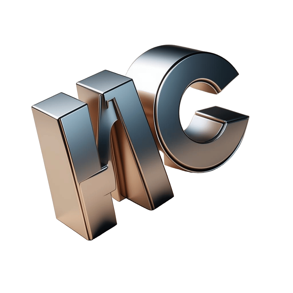 Glossy 3D IMC Logo with Sharp Finish