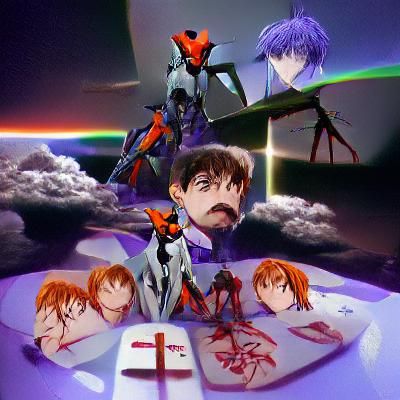 Neon Genesis Evangelion Scene