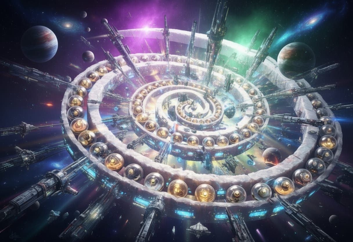 Epic Sci-fi Concept Art Landscape