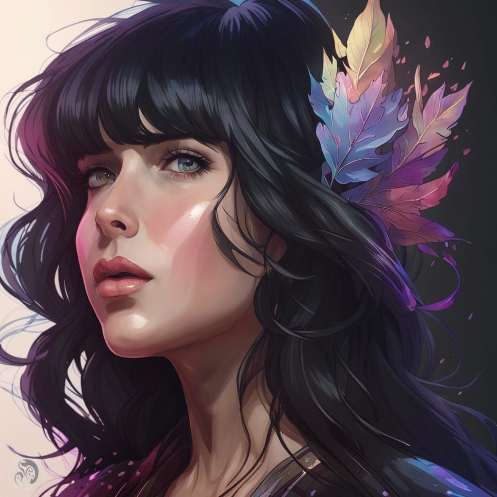 Detailed Portrait with Dynamic Lighting