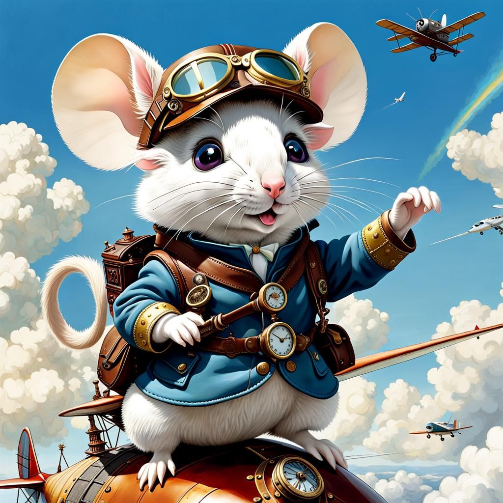 Yippee! I'm flying!