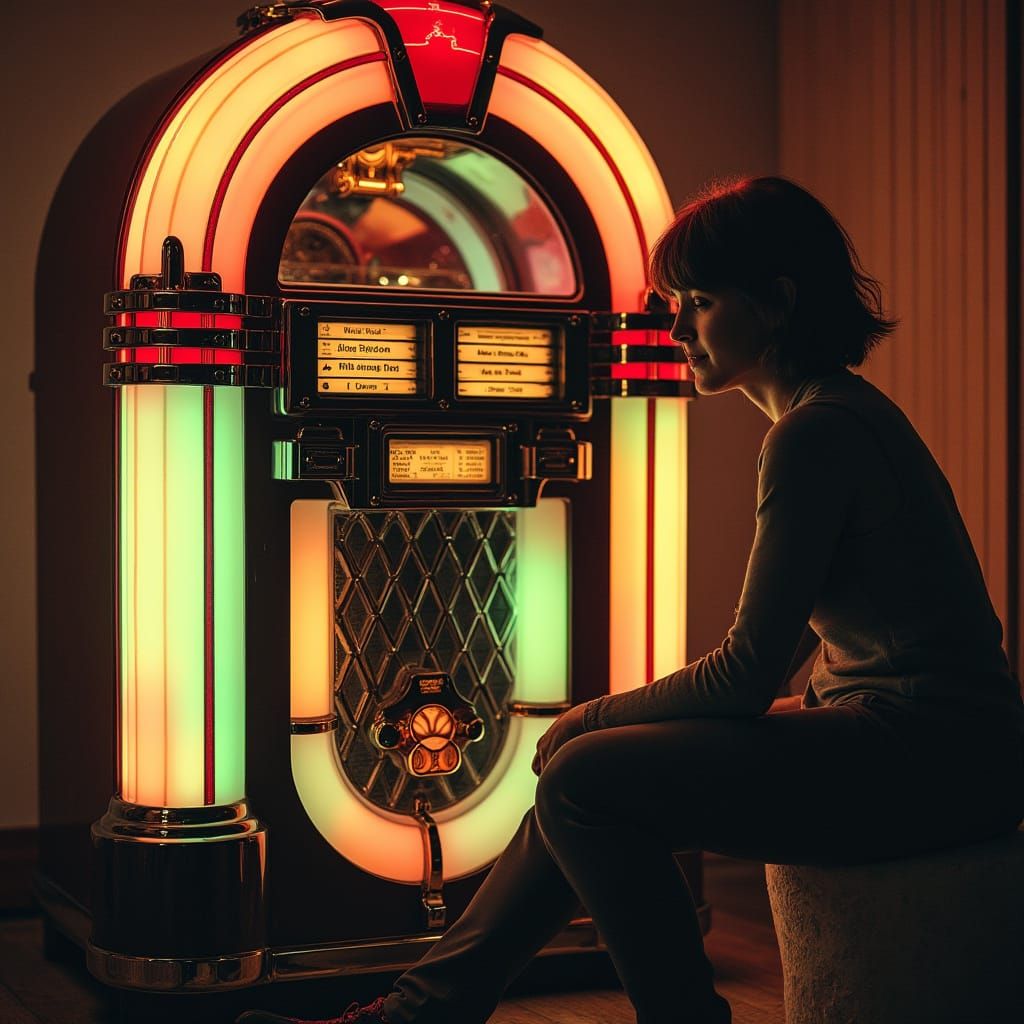 Don't Rock The Jukebox Song Lyric Art