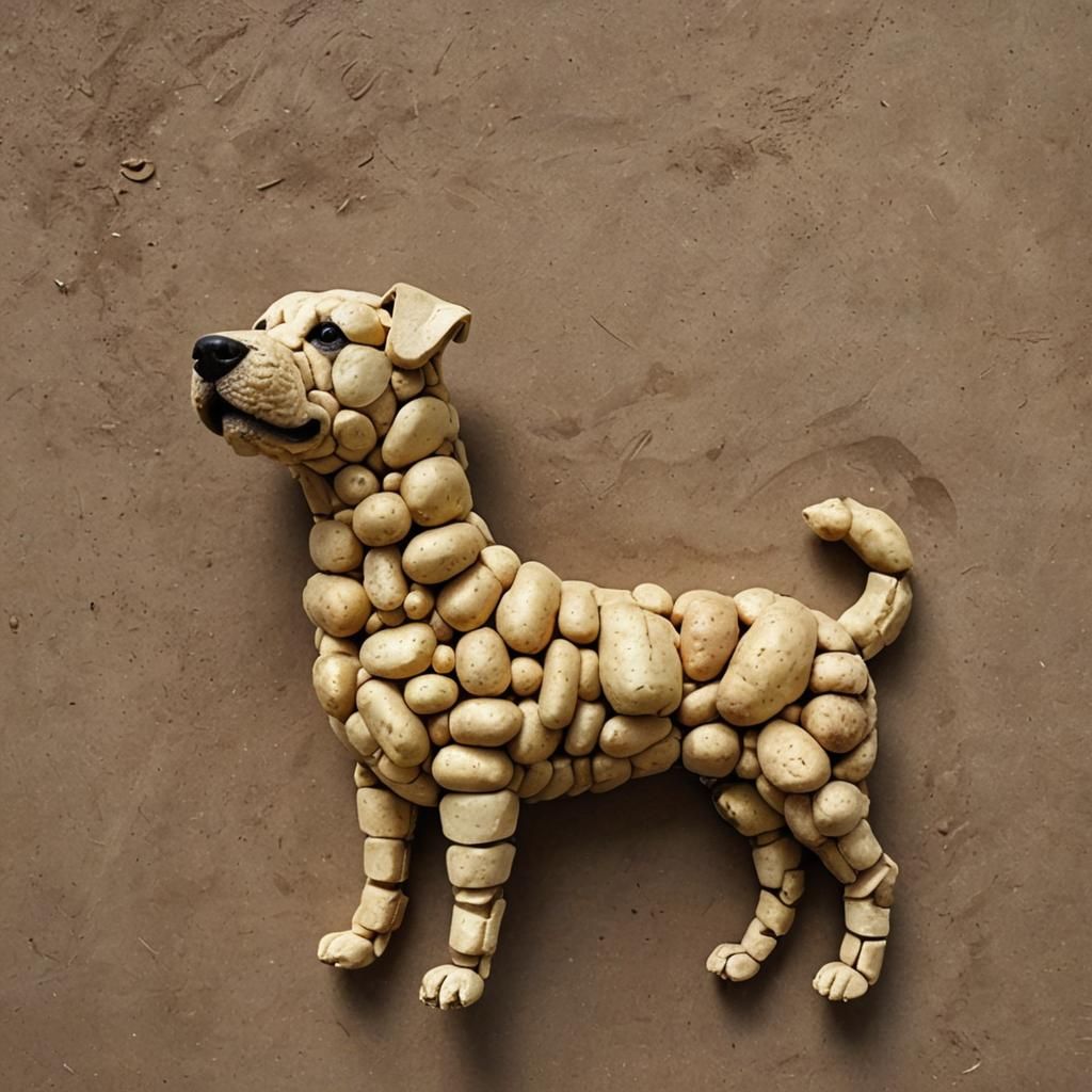 Potato Dog: An AI-Generated Culinary Creation