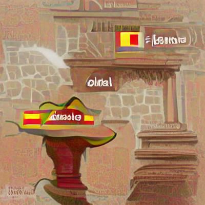 Simple AI Image of a Spanish Subject