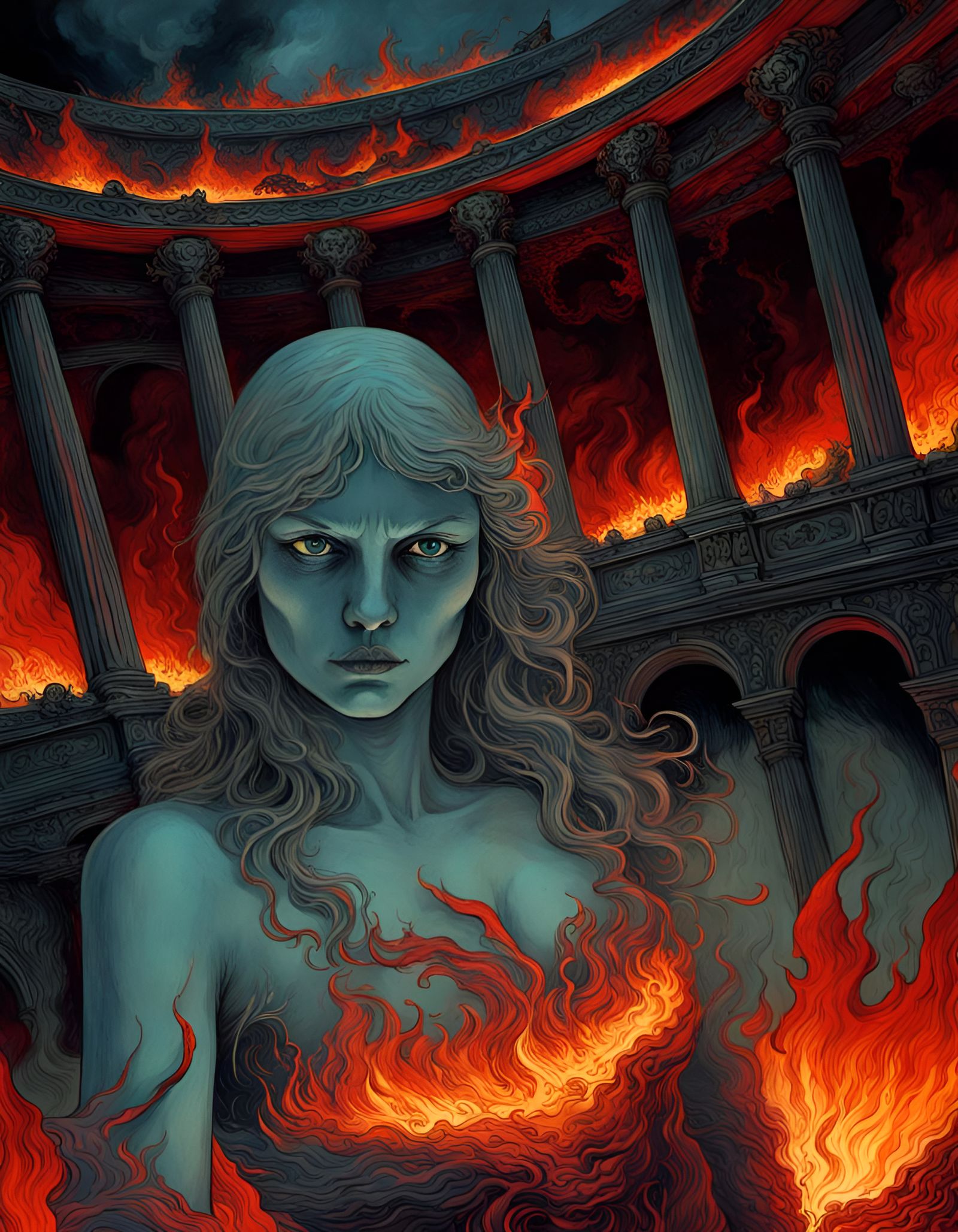 Infernal Entrance: Devil Queen's Abstract Judgement