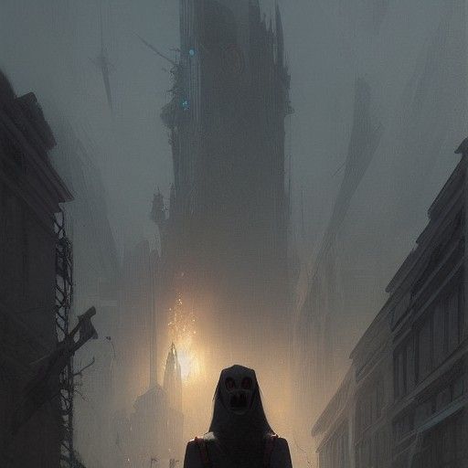 Sinister Deception in Dark Fantasy Style