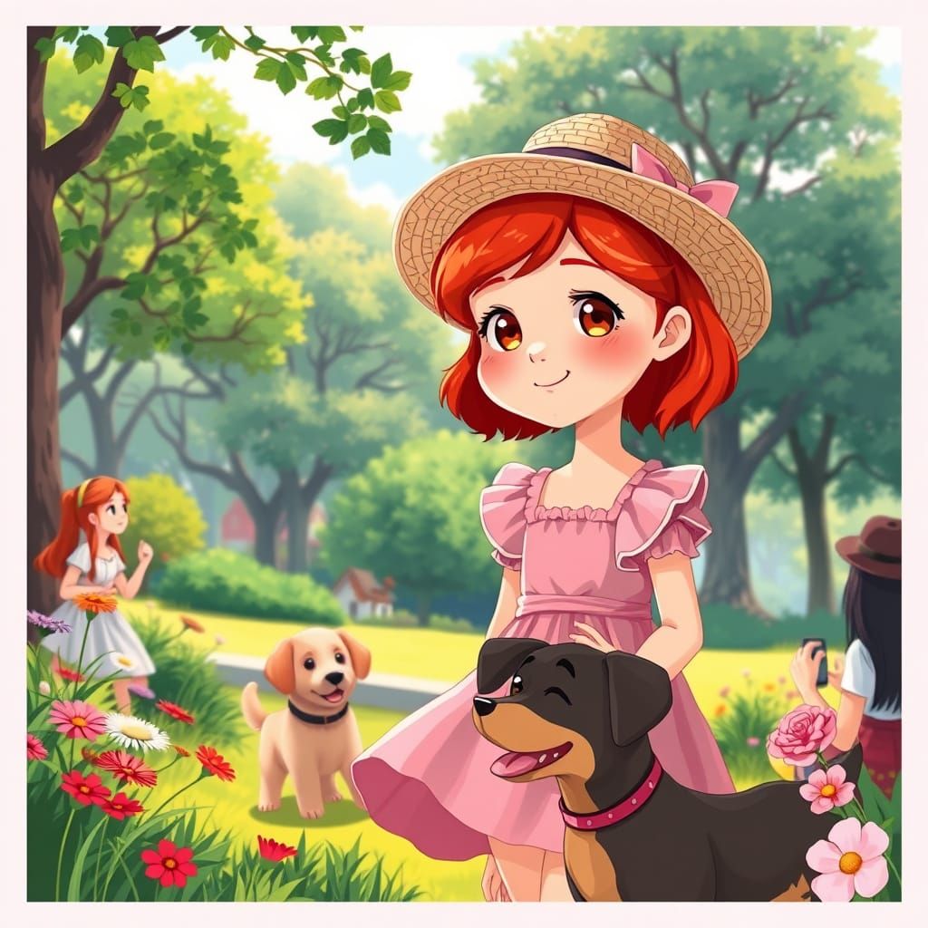 Sarah Kay: A Cel-Shaded Country Girl's Park Adventure