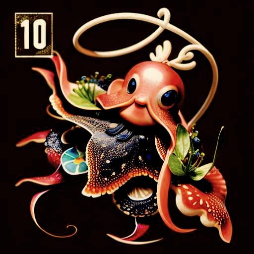 AI Generated Image of an Octopus