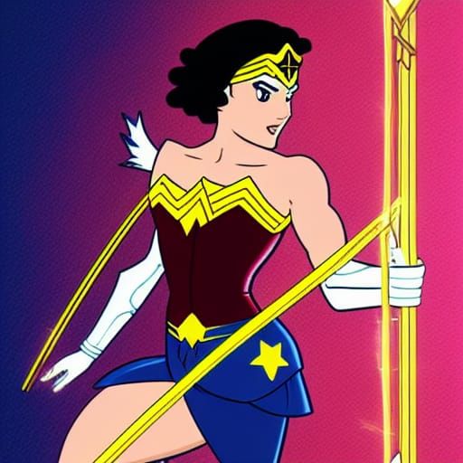 Superheroine as Magical Anime Girl