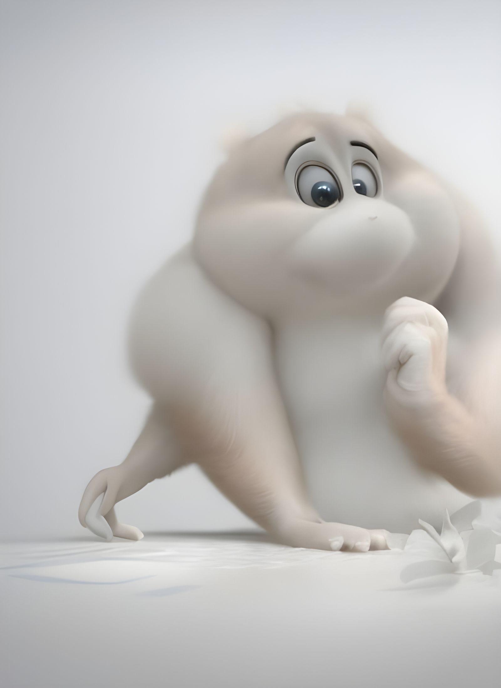 Multi-Armed Marshmallow Man in Surreal World