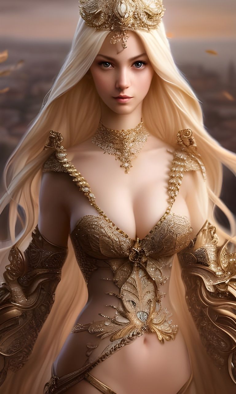 blonde lady