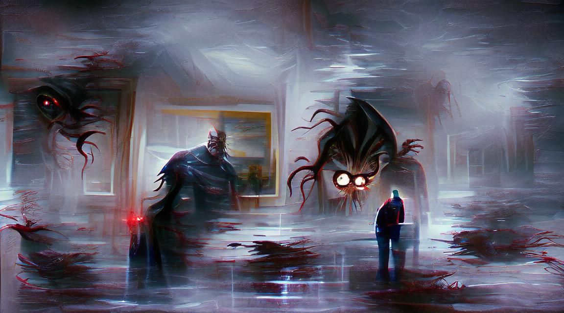 Sinister Disappearance as Digital Art