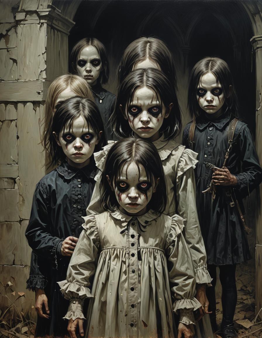 Sinister Gothic Horror: Black Eyed Children