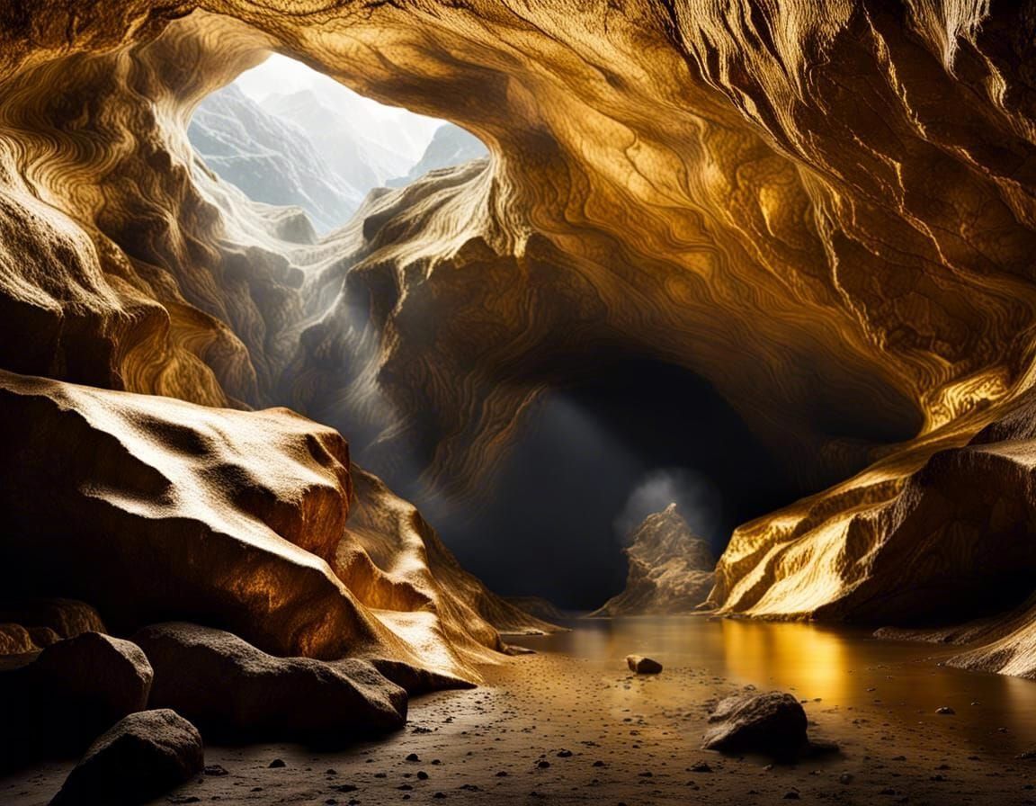 Surreal Alien Restaurant Celebration in Eldritch Light