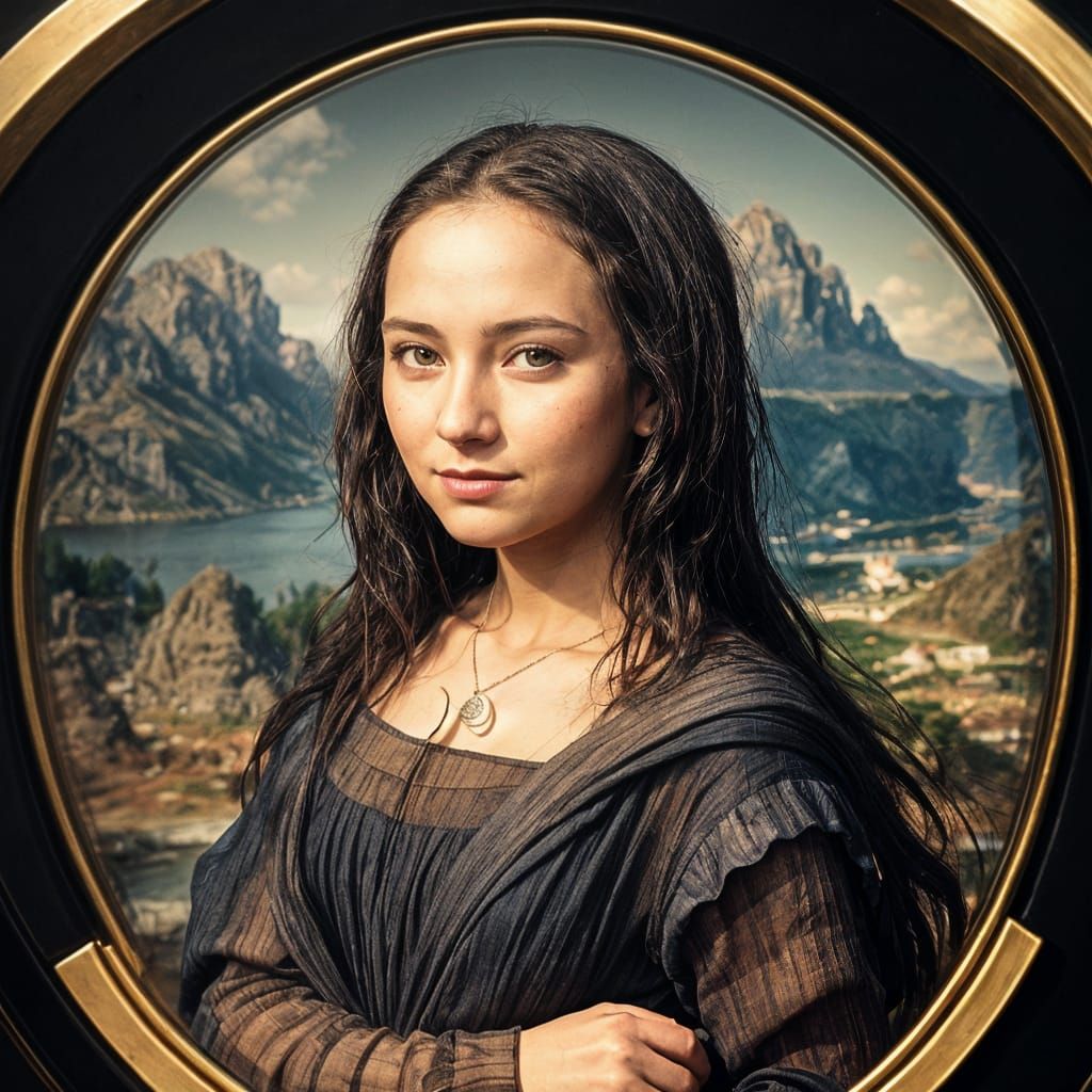 Renaissance Portrait Under Magnification