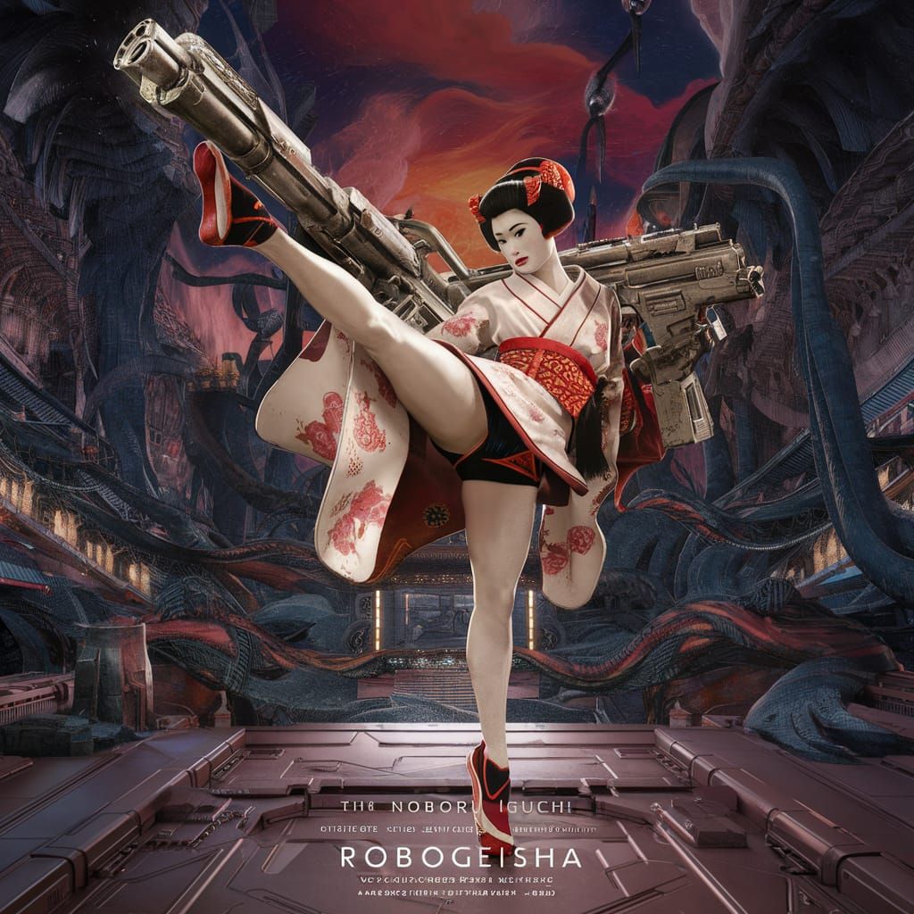 poster for film title
"RoboGeisha" 2009 ‧ Action/Sci-fi film...