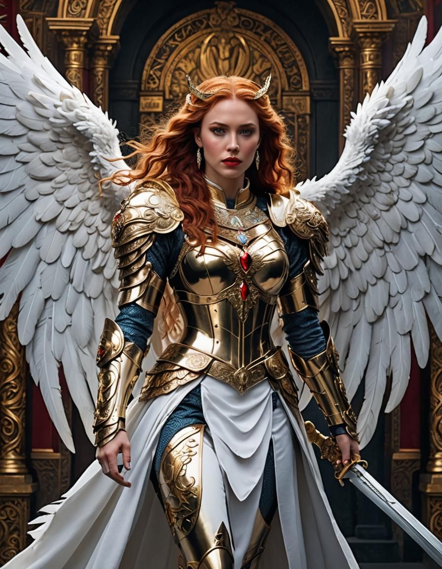 A powerful and proud Archangel!