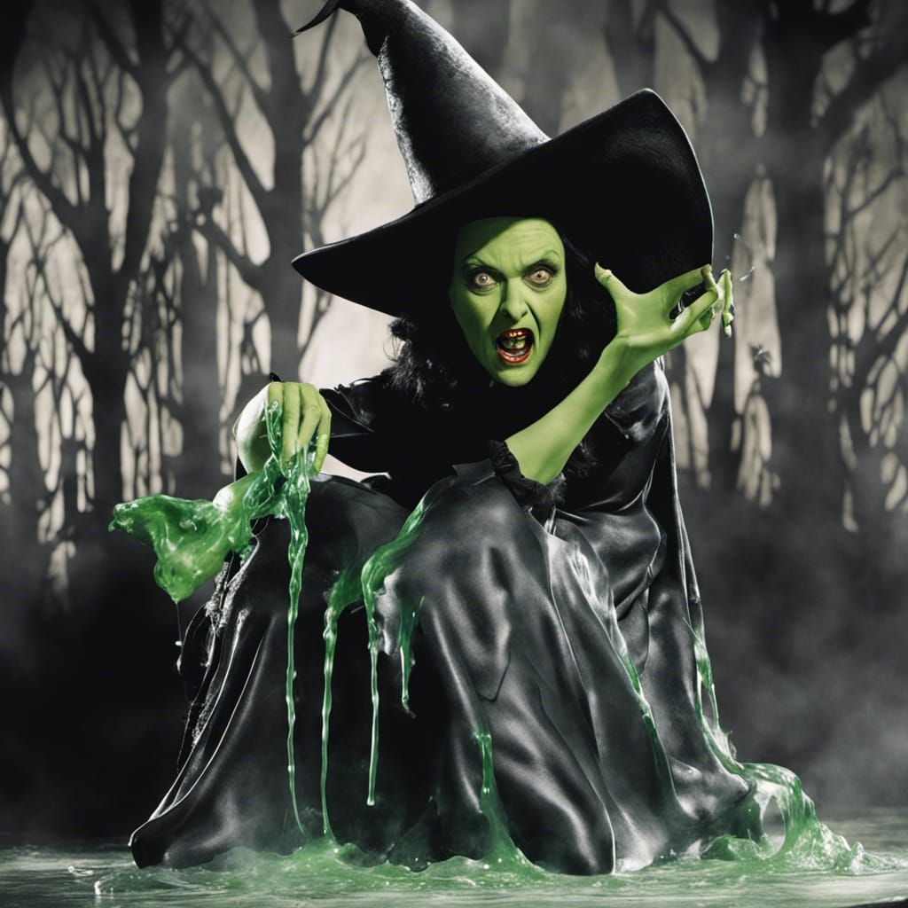 Wicked Witch Melts: Wizard of Oz Scene