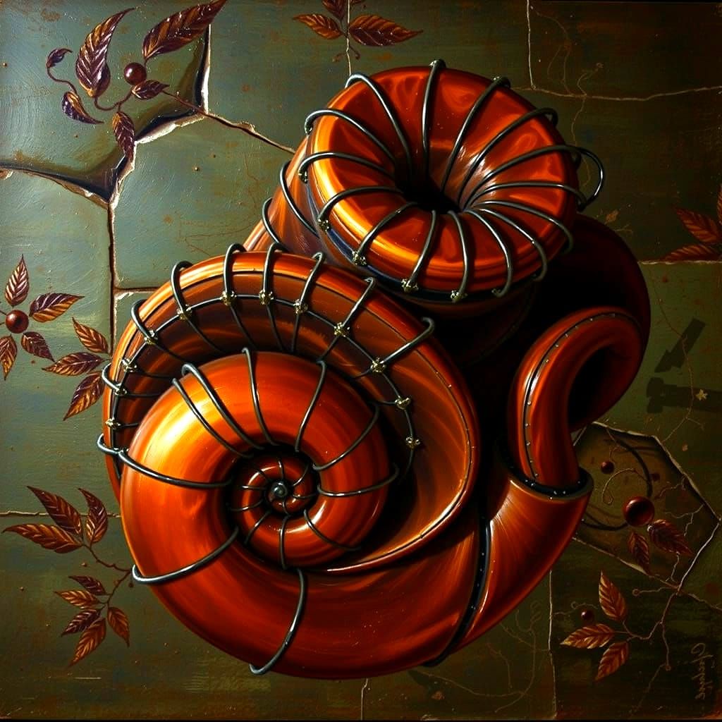 Abstract Mathematical Curves in Digital Art