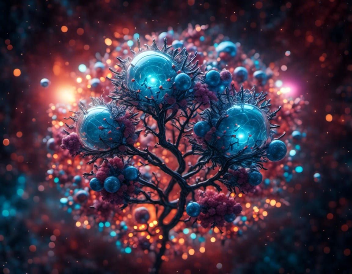 Double Helix: Subatomic Tree of Life in 4K