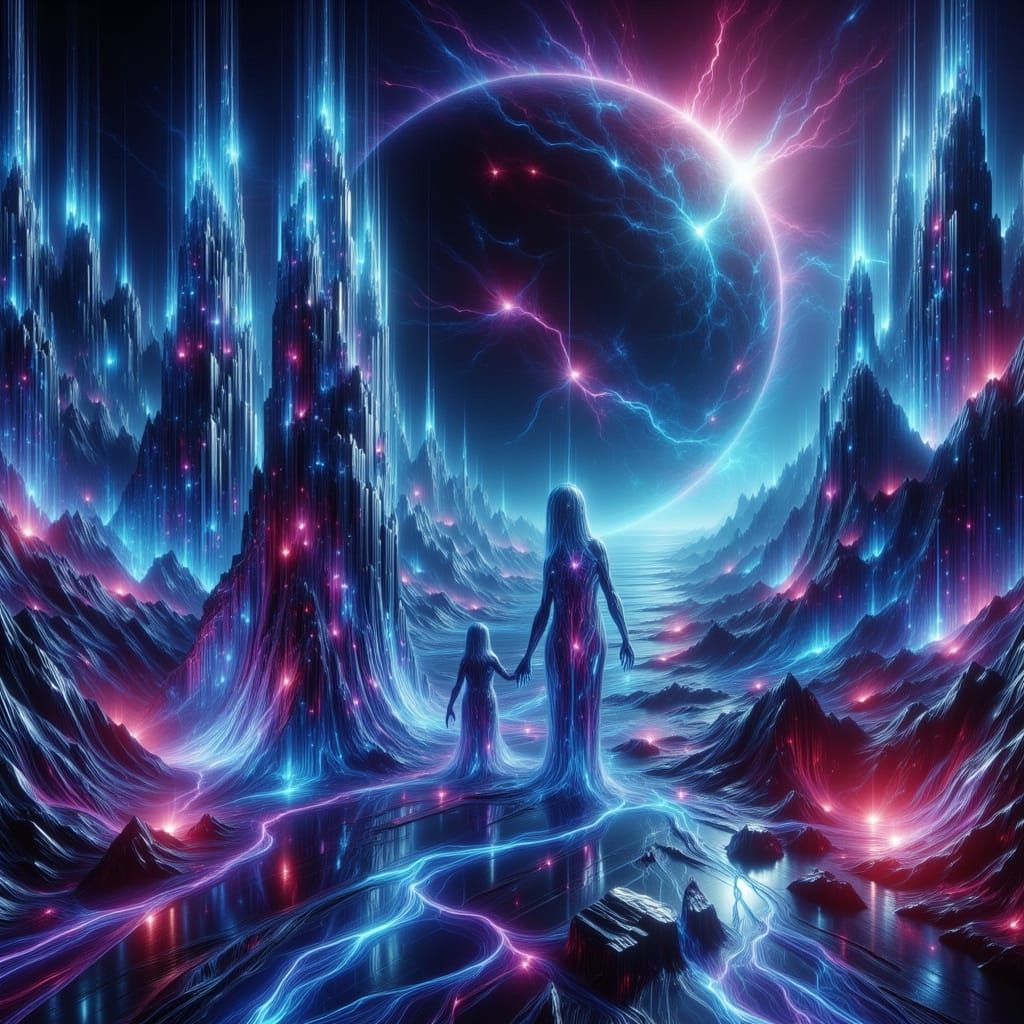 Cosmic Slime Gods Merge with Xenomorph Jellyfish in a Hyper-...