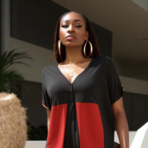 GTA San Andreas Denise recreated from screenshot