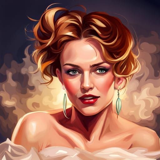 Naughty Woman Generated by AI
