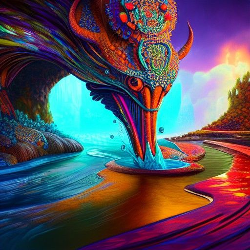 Hyperrealistic Diamond Painting in Modern Digital Art