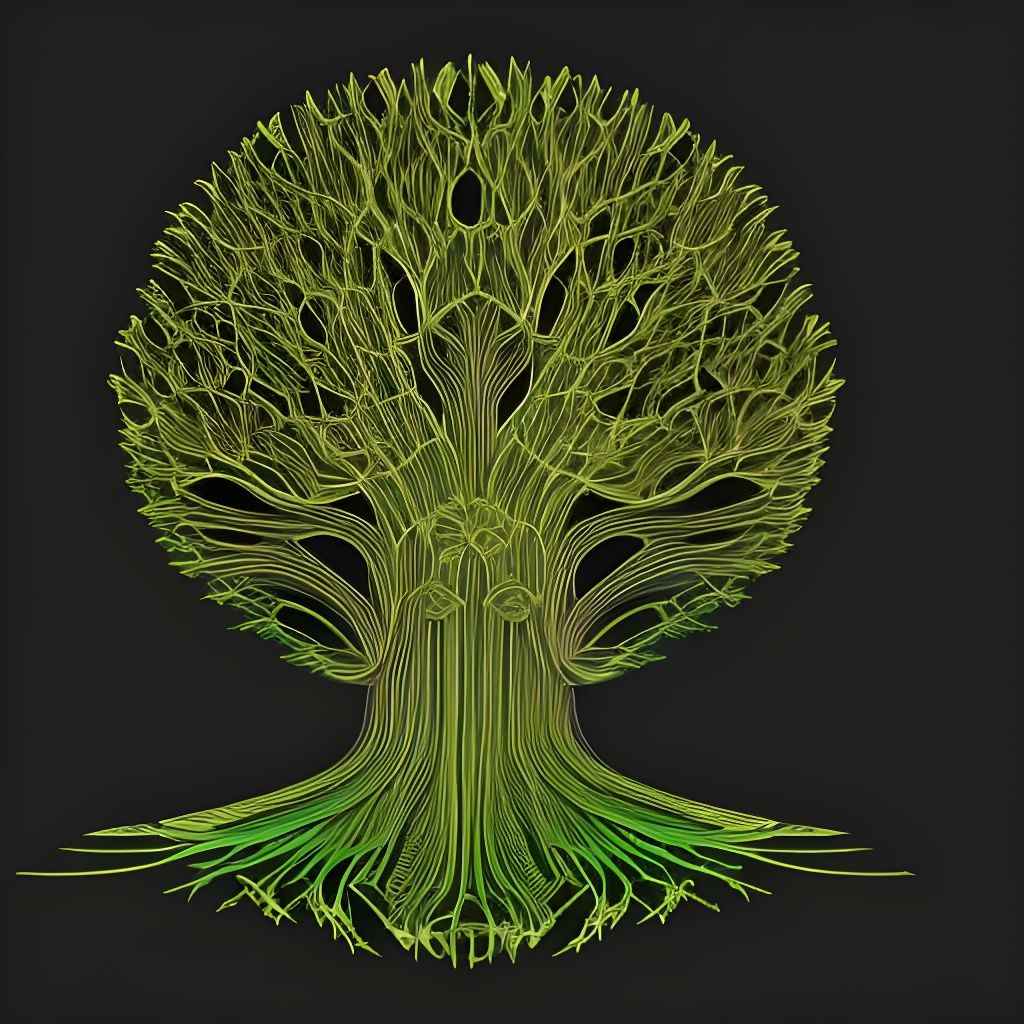 Fungal Tree in Generative 3D Style