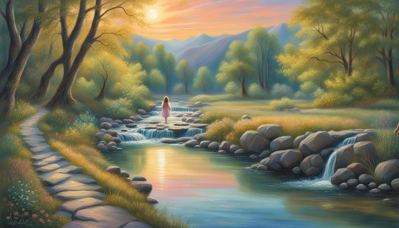 Walking by the stream of waters