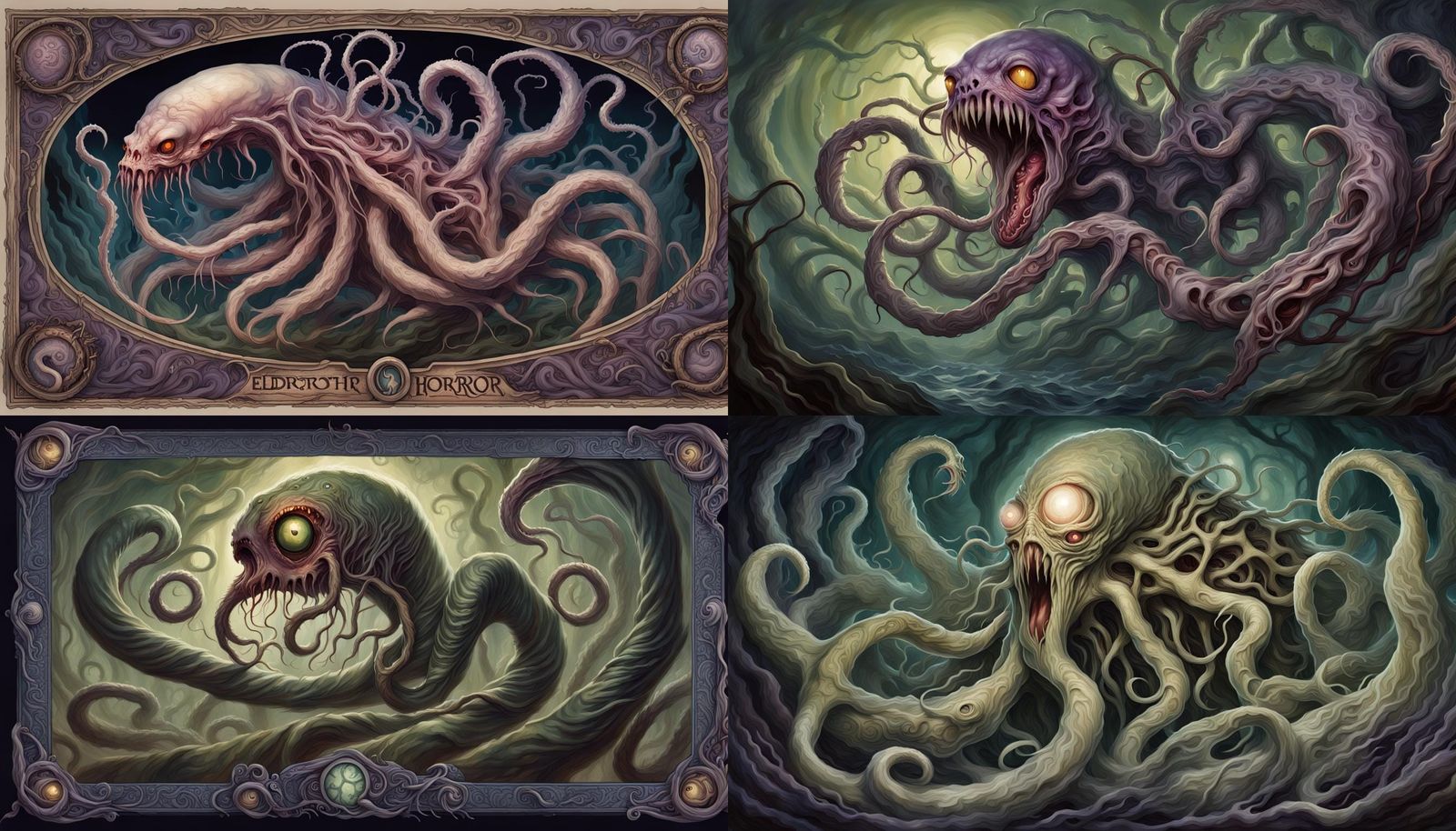 Nightmarish Eldritch Horror Beyond Reality