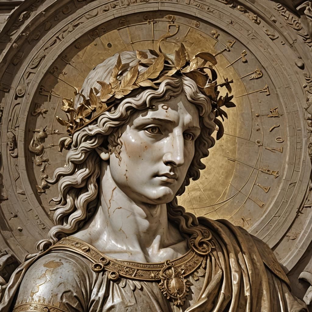 Apollo, God of Music and Light: Fantasy Concept Art