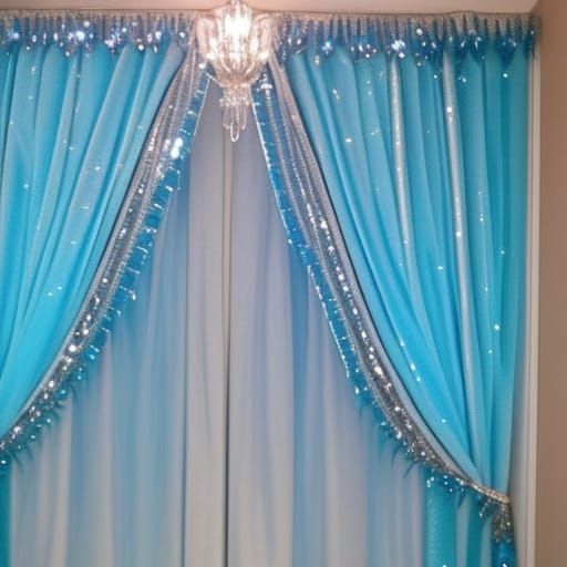 Frozen Elsa rhinestone penthouse with ice walls with Silver rhinestones accents& ice blue rhinestone accents& Blue rhine...