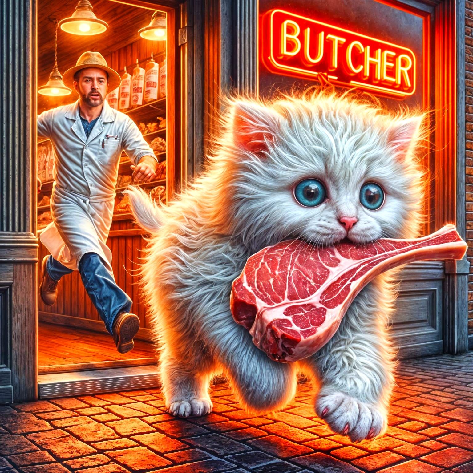 The Great Butcher Shop Heist