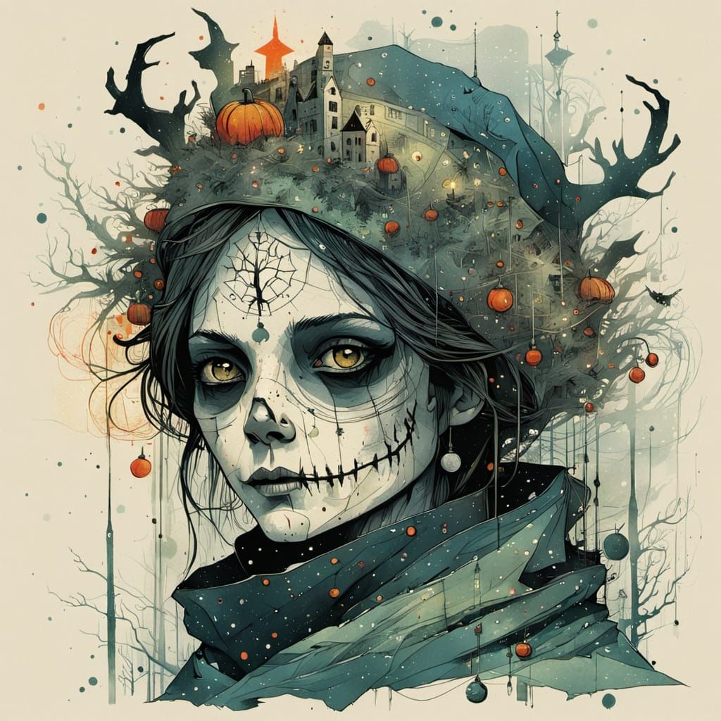 Undead Carolers Blend Christmas and Halloween Spookiness