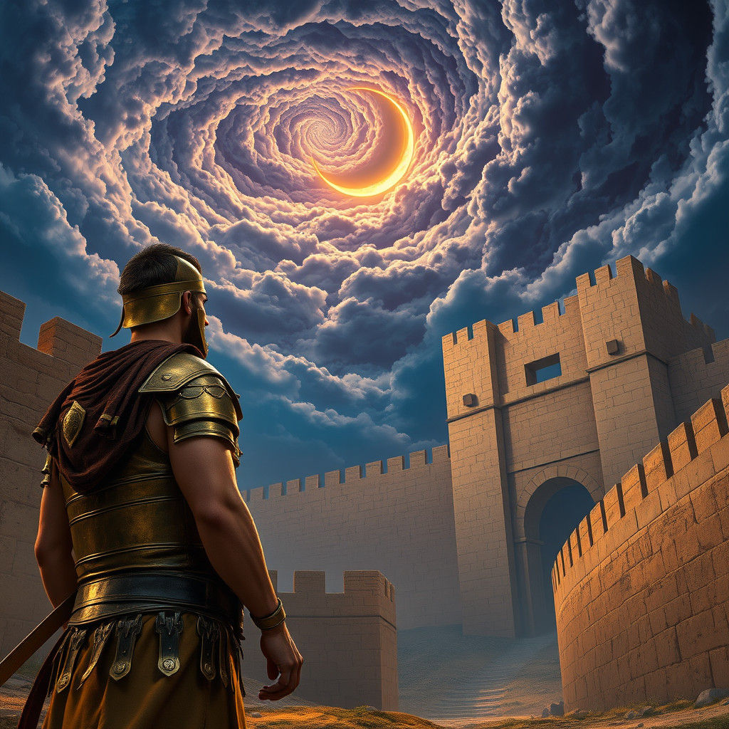 Joshua at Jericho: Epic Digital Matte Painting
