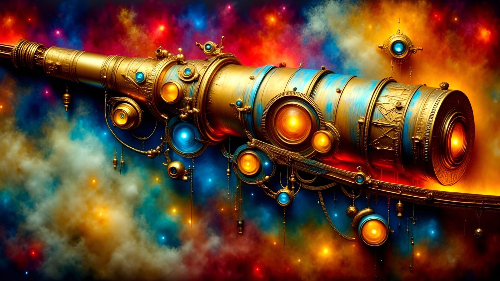 We shall build a machine to bring the stars to us...