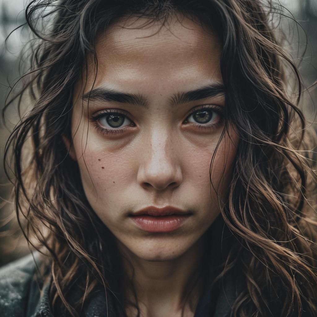 Intimate Portrait in Contemporary Photography Style