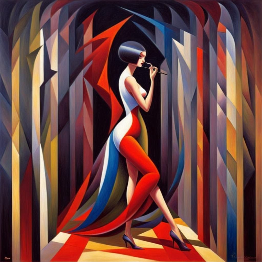 Grimdark Scene in Kurasov Style