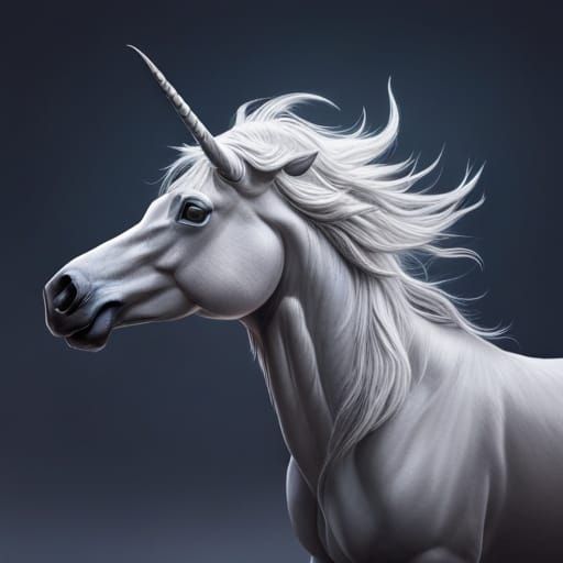 Realistic Unicorn Concept Art in High Detail