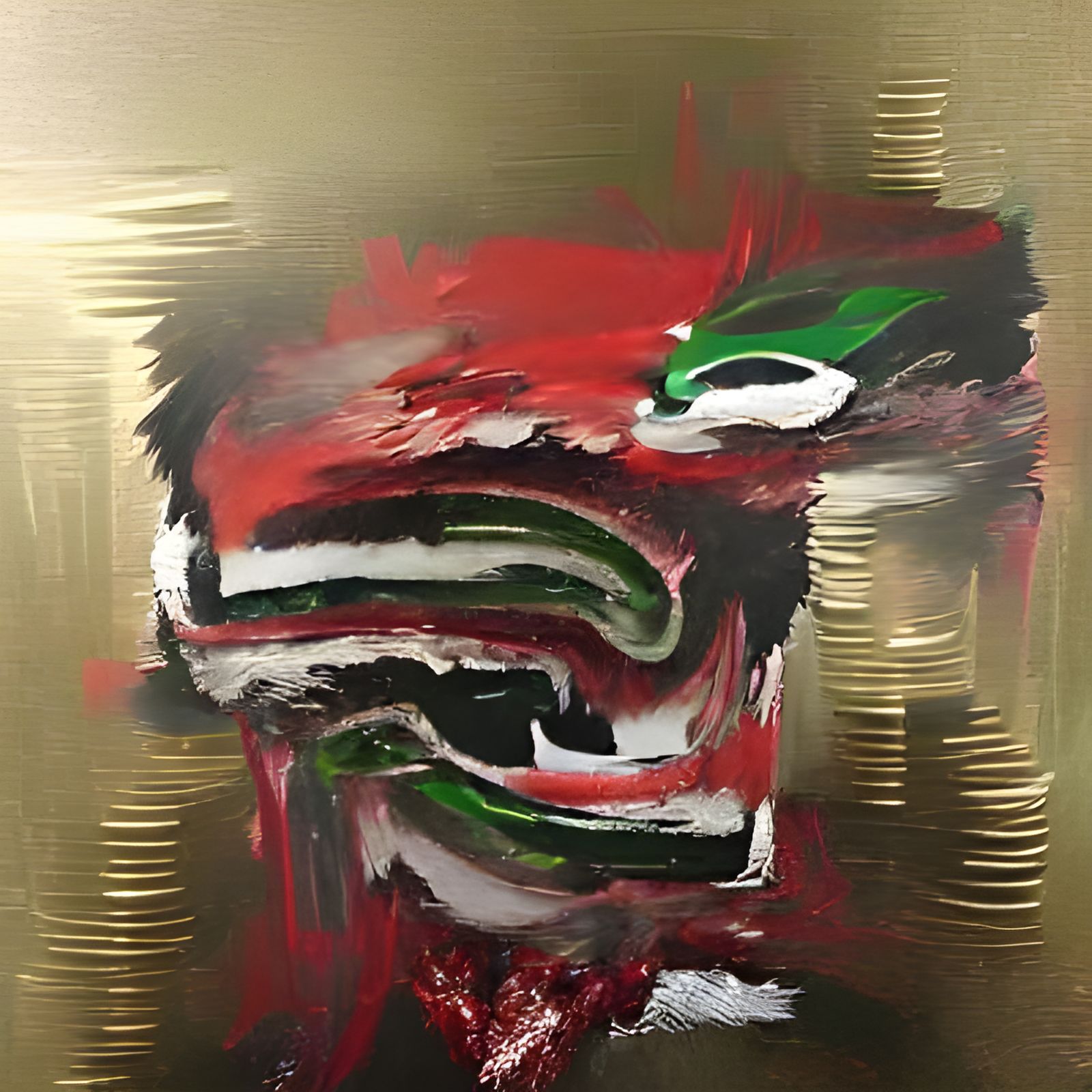 Abstract Depiction of Greed