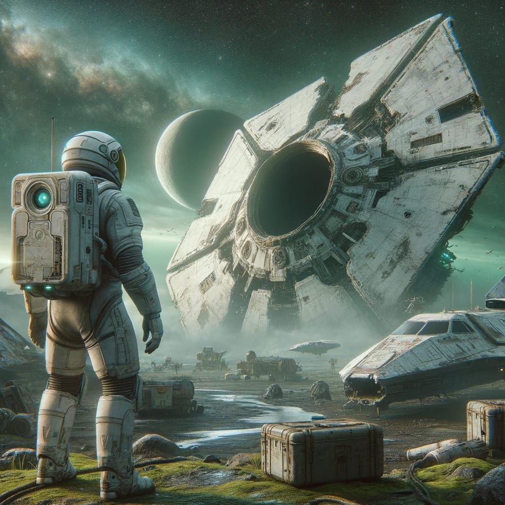 Stranded second on the distant planet