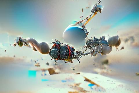 Gravity Visualized by AI