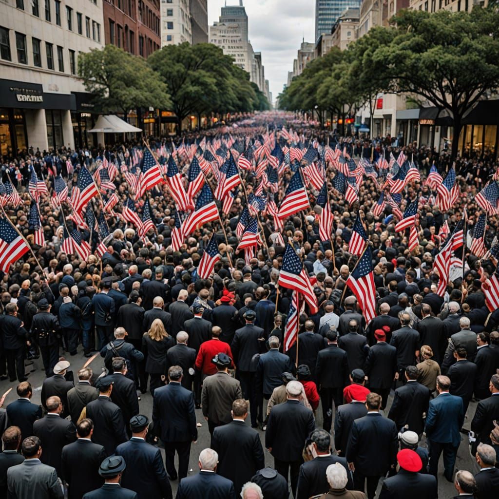 Self-destruction of USA right now