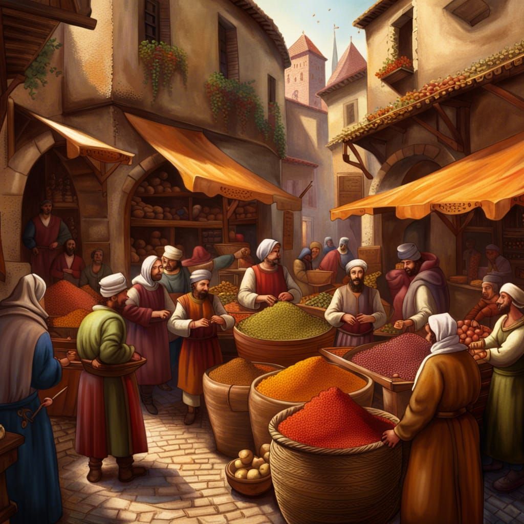 Medieval Spice Market